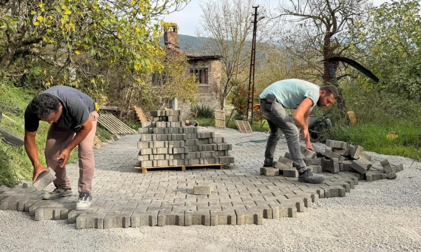 Uzunöz'de Parke Çalışması