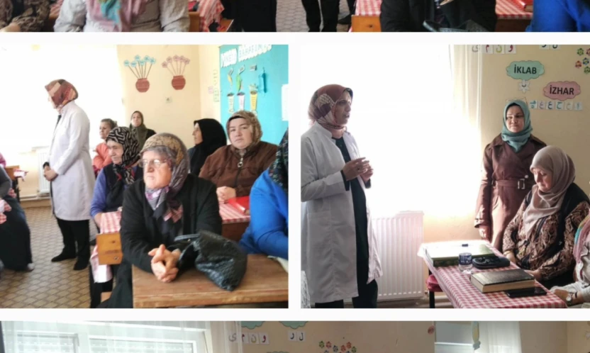 Yeşilyurt Köyü'nde Kadınlara Erken Teşhisin Önemi Anlatıldı